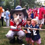 "Colonel Too" in the Grove.